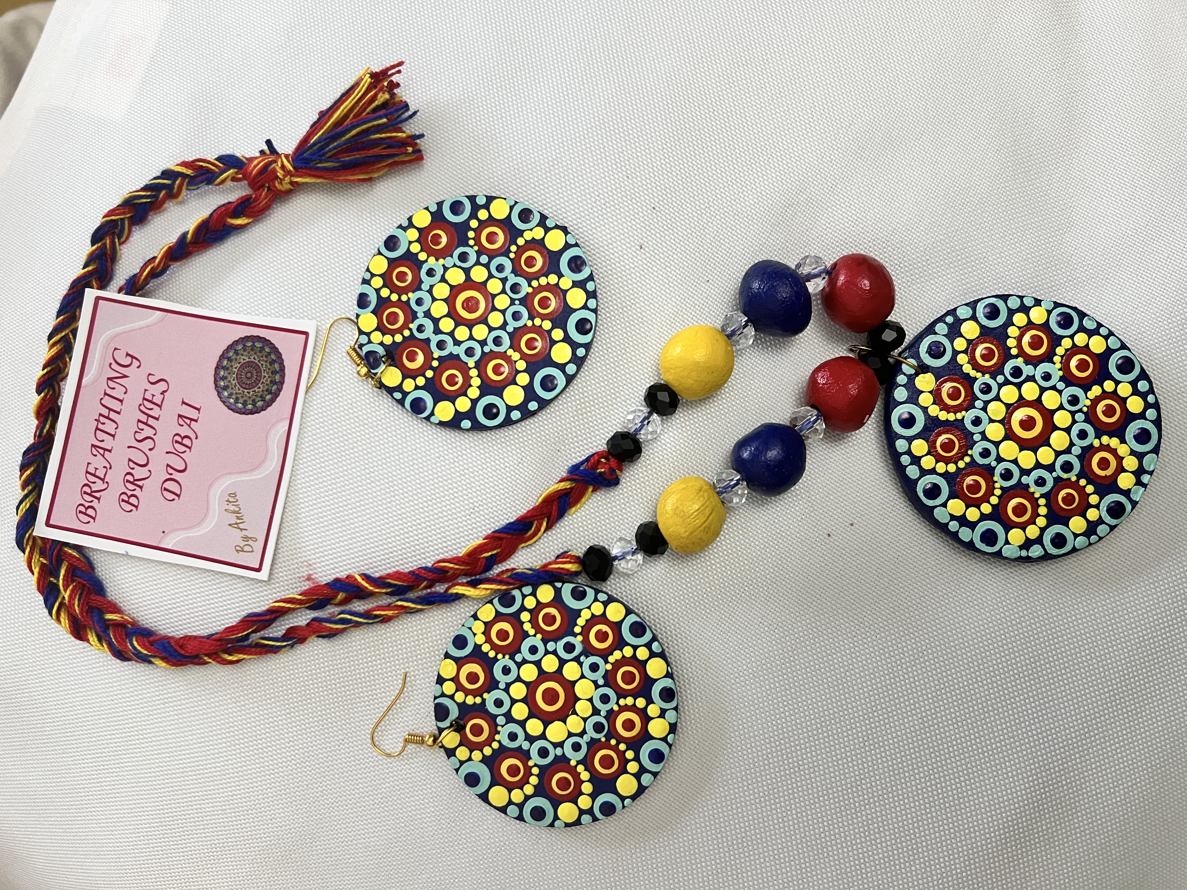 Mandala jewellery set